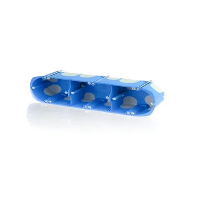 Produktbild von f-tronic HW-Gerätedose winddicht,, 3-fach, Fräsloch 68 mm 7360064