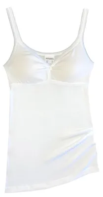 Produktbild von HERMKO 175803840 Damen BH-Hemd Unterhemd mit schmalen Trägern, Farbe:weiß, Größe:44/46 (L)