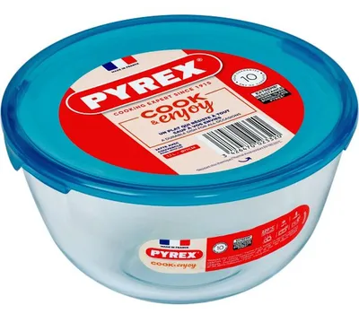 Zdjęcie produktu dla Zestaw 3 misek z pokrywkami, pojemność 110 cl, średnica 17 cm