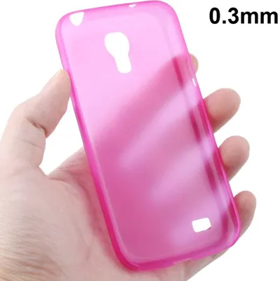 Produktbild von Schutzhülle Case Ultra Dünn 0,3mm für Handy Samsung Galaxy S4 mini i9190 Pink Transparent