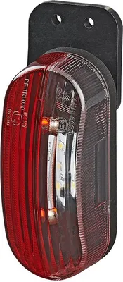 Zdjęcie produktu dla Lampa obrysowa LED czerwona/biała, prawa