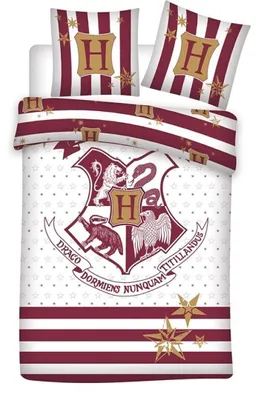 Produktbild von Harry Potter Hogwarts Kinder Bettwäsche 2tlg Set 135-140x200 100% Baumwolle