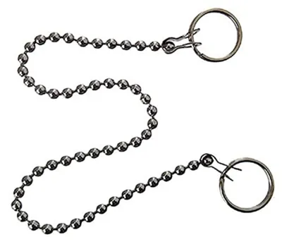 Productafbeelding van Kogelketting 250 mm, chroom voor badkamerinstallaties