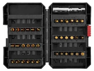 Produktbild von PARKSIDE PERFORMANCE PBS 3 B3 Bit-Set mit Griff 37 Teile