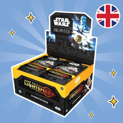 Produktbild von Star Wars: Unlimited – Jump to Lightspeed Booster Box (ENG) – Booster Display für Sammelkartenspiel