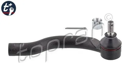 Produktbild von Spurstangenkopf Vorderachse rechts 195 mm M12x1,25 M16x1,5 mit Kronenmutter