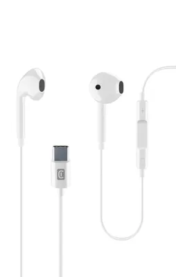 Obrázek produktu pro Cellularline 8018080422379, Kabel, Hovory/hudba, 46 g, Sluchátka s mikrofonem, Bílá