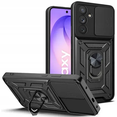 Obrázok produktu pre Techsuit – puzdro série CamShield pre telefóny Samsung Galaxy S26 FE / S25 FE – čierna farba