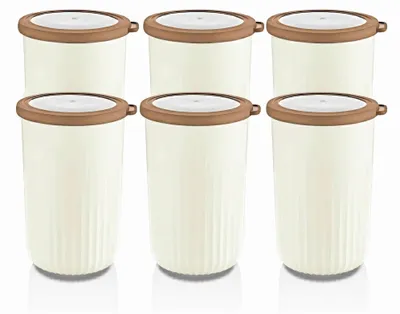 Produktbild von Vorratsgläser Set mit Luftdicht, BPA-frei Kunststoff, 6-tlg, 6x1L