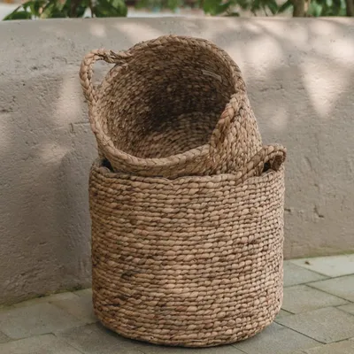Produktbild von Soeji Korb BALAI aus Wasserhyazinthe, Größe L