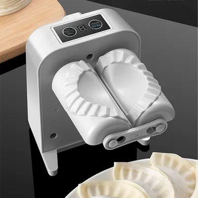 Produktbild von Gemüseschneider, automatischer Ravioliform, Elektrische, Ravioli Former, mit Löffelbürste, USB-Aufladung, Knödel formen, für den Haushalt
