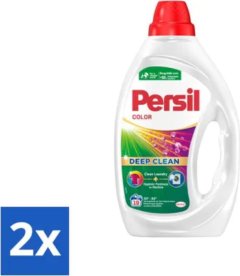 Produktbild von Persil - Waschmittel - Waschmittel Gel Color - Für Buntwäsche - 19 Waschgänge - Vorteilspack - 2 Stücke