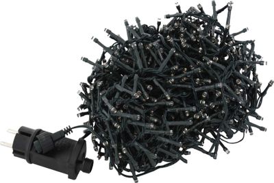 Cluster Lichterkette bunt 480 LEDs Innen und Außenbereich Party Kette