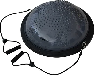 Produktbild von Balance Trainer - Gymnastikball - Halbkugel - mit Noppen-Oberfläche und Handgriffe - Ideal als Gleichgewichtstrainer