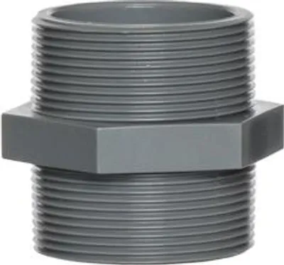 Produktbild von PVC-Formstück – Doppelgewindeverschraubung 1-1/4