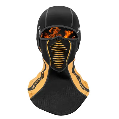 Obrázek produktu pro ROCKBROS Zimní kukla Thermal pro cyklistiku ženy muži černá oranžová