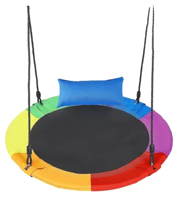 Zdjęcie produktu dla Huśtawka dla dzieci, regulowana wysokość, komfortowa konstrukcja, 120 cm