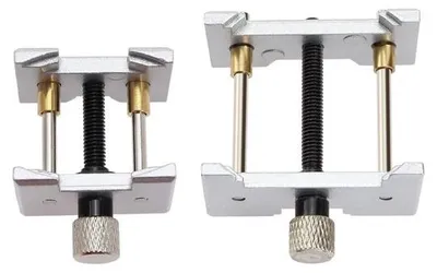 Produktbild von Uhrenhalter, verstellbar - Uhrenhalter - Multifunktionales Werkzeug - Reparaturwerkzeug - Verschleißfestes Legierungsmaterial - 2 Stück - Uhrenklemme