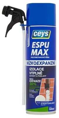 Imagen del producto de Espuma poliuretanoCeys Espumax Control Total, baja expansión, 500 ml