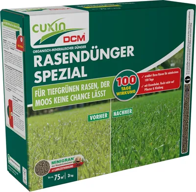 Produktbild von CUXIN DCM Rasendünger Spezial Minigran 3 kg