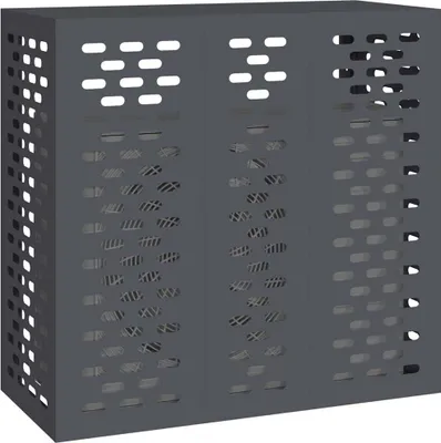Immagine prodotto di vidaXL Coperchio per climatizzatore antracite 110 x 50 x 105 cm acciaio