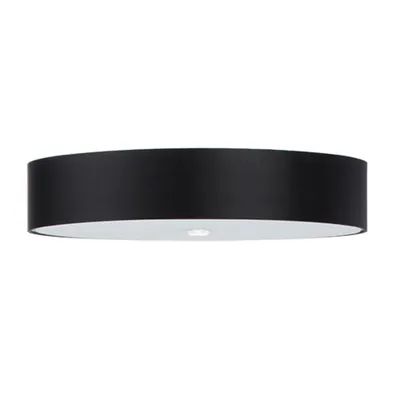 Produktbild von Deckenleuchte SKALA 70 schwarz 6xE27 15W Stoff/Glas/Stahl 20x70x70cm Sollux Lighting