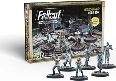 Obrázok produktu pre Fallout Railroad Core Box - Rozšírenie hry s miniatúrami - ENG edícia