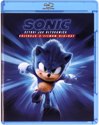 Produktbild von Sonic The Hedgehog 3 movie collection (Sonic 3: Szybki jak błyskawica) [3xBLU-RAY]