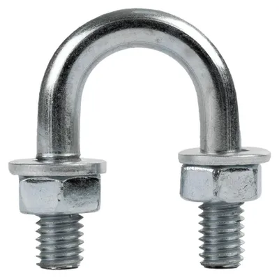 Obrázok produktu pre Pozinkovaná svorka typu B s maticami a podložkami M6 x 14 (1/4")