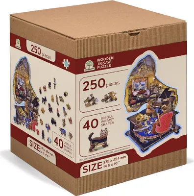 Produktbild von Holzpuzzle, Grammophon der Großeltern, 250 Teile