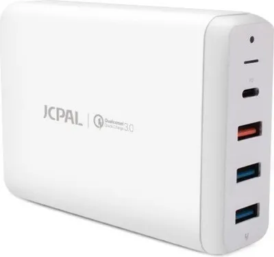 Zdjęcie produktu dla Ładowarka Sieciowa USB-C JCPAL Multiport PD QC 3.0