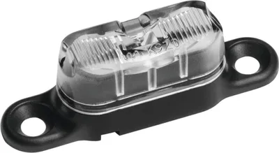 Immagine prodotto di Busch & Müller 53234ASK Luce posteriore Dynamo 'Toplight Line small', luce di parcheggio, 50 mm, nera/trasparente