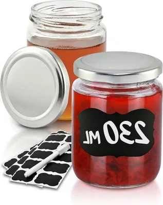 Obrázok produktu pre 25 pohárov s objemom 230 ml s viečkom, vzduchotesných, vhodných do umývačky riadu, darčeková sada