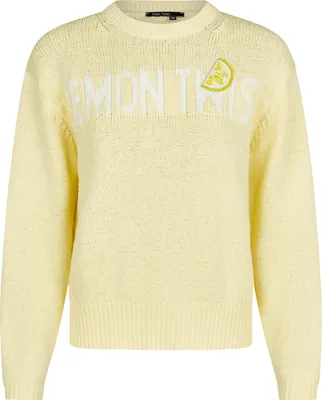 Produktbild von Marc Aurel Rundhals Pullover mit Zitronen Badg beige varied 40