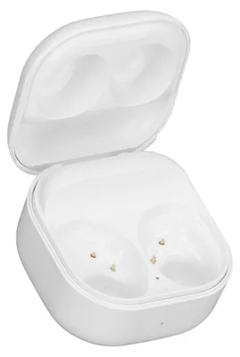 Image de Boîtier de chargement filaire pour Buds FE SM R400 - Station de charge de remplacement - Indicateur LED - Blanc - Écouteurs sans fil - Batterie de 600 mAh -...