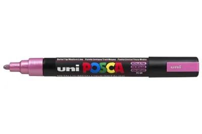 Produktbild von POSCA Pigmentmarker (PC-5M) rosa metallic