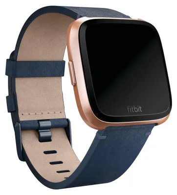 Immagine prodotto di Fitbit Versa, fascia accessori in pelle blau