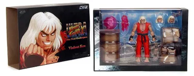 Produktbild von Jada Toys - Street Fighter 2 Violent Ken 1/12 Deluxe Action Figure Limited Edition