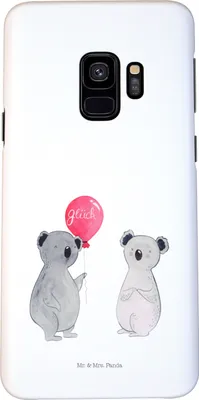 Produktbild von Mr. & Mrs. Panda Samsung Galaxy S9 Handyhülle Koala Luftballon - Weiß - Geschenk, Cover, Smartphone Hülle, Handy Schutzhülle, Party, Geburtstag