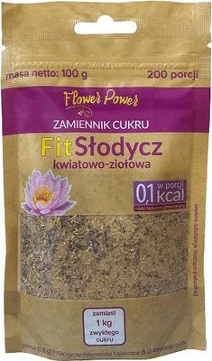 FIT SŁODYCZ KWIATOWO - ZIOŁOWA 100 g - FLOWER POWER
