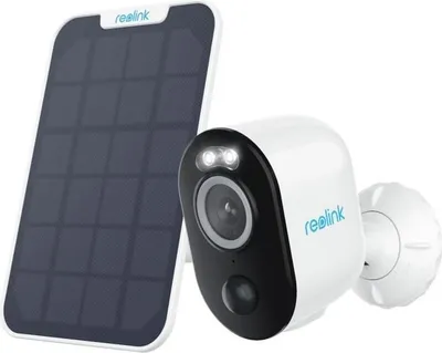 Image de Caméra extérieure REOLINK B330 avec Panneau solaire Blanc