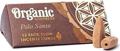 Productafbeelding van Palo Santo Natuurlijke Backflow Wierookkegels - 24g