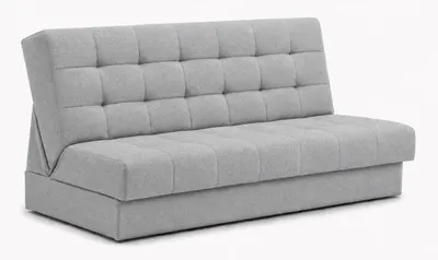Zdjęcie produktu dla ANMIL Rozkładana sofa OLIO z pojemnikiem na pościel, jasnoszara tkanina MALMO. Nowoczesna, funkcjonalna sofa o wymiarach 192 × 85 x 100 cm