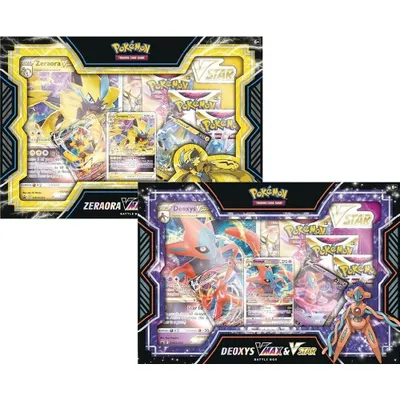 Produktbild von Pokemon Deoxys VMAX & VSTAR Battle Box