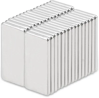 Produktbild von Starke Rechteckmagneten Neodymium 30x10x3mm für Kühlschrank