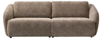 Produktbild von 3-Sitzer-Sofa aus Chenillestoff in Taupe LIRUNO