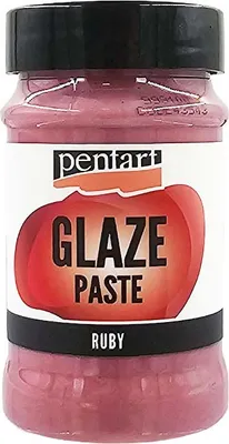 Zdjęcie produktu dla Pasta glaze rubinowa 100ml - Pentart