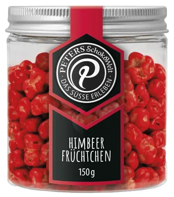 Produktbild von Peters Himbeer Früchtchen 150g, KI-generiertes Bild
