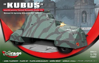 Immagine prodotto di KUBUS (Autoblindo dell'insurrezione di Varsavia del '44) / 1:72