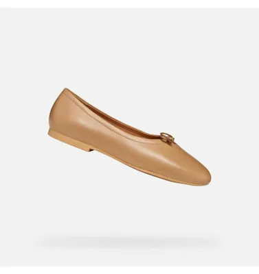 Produktbild von Geox Beige Damen-Ballerinas New Palmaria 37,5